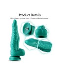 Hismith 9.85” Silicone Tapered Anal Dildo With KlicLok System