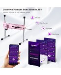 Hismith Premium Sex Machine with KlicLok System, Intelligence APP Controlled, Pink